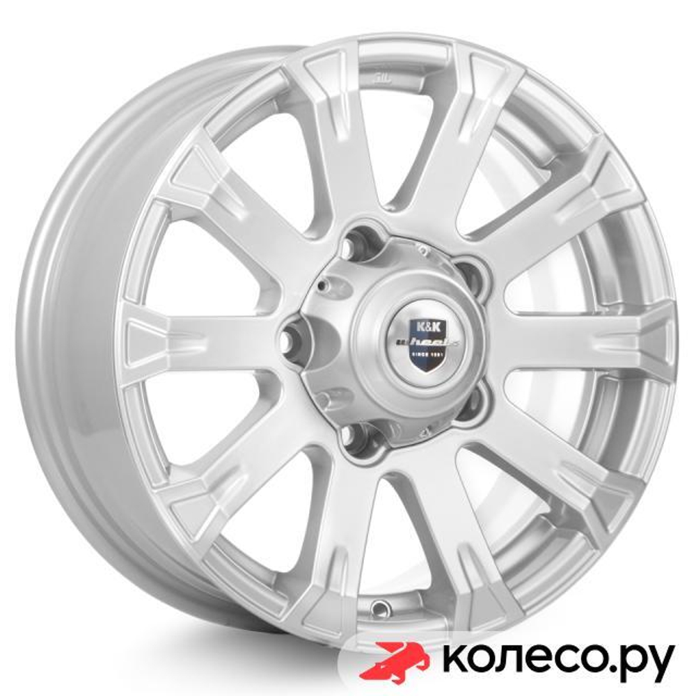 Байкал (КС601) 7x16/5*139.7 D98.5 ET35 Silver