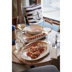 Блюдо овальное 32,5*20 см h7 см 100 мл Pearl Shell Frutti di Mare P.L. [1]