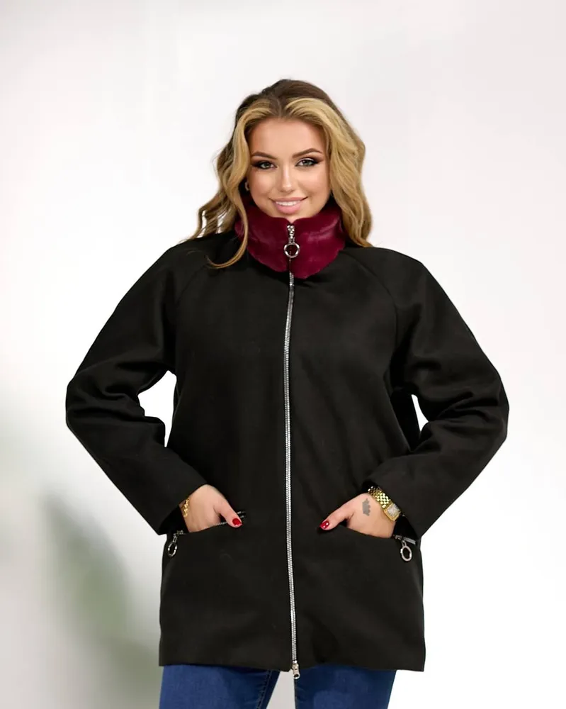 Пальто УК-4434 Фабрика Моды