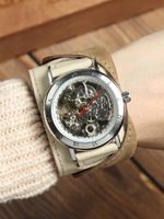 Часы скелетоны мужские механические Cowboy YOURTIME