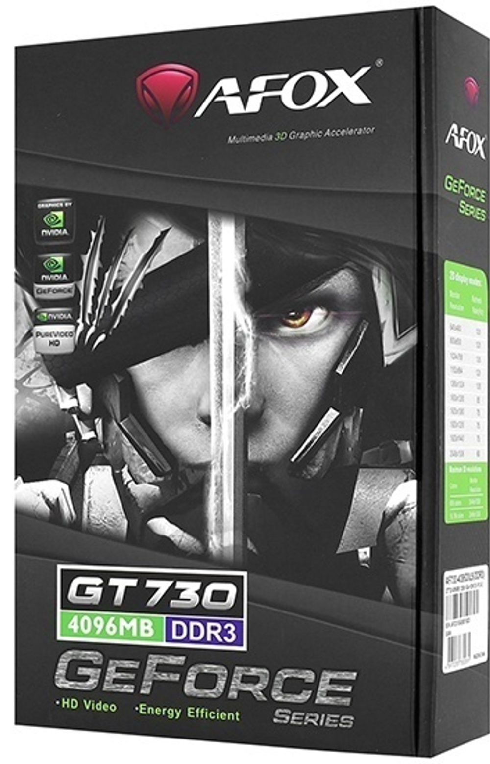 Видеокарта AFOX GT 730 AF730-4096D3L5 4 Гб