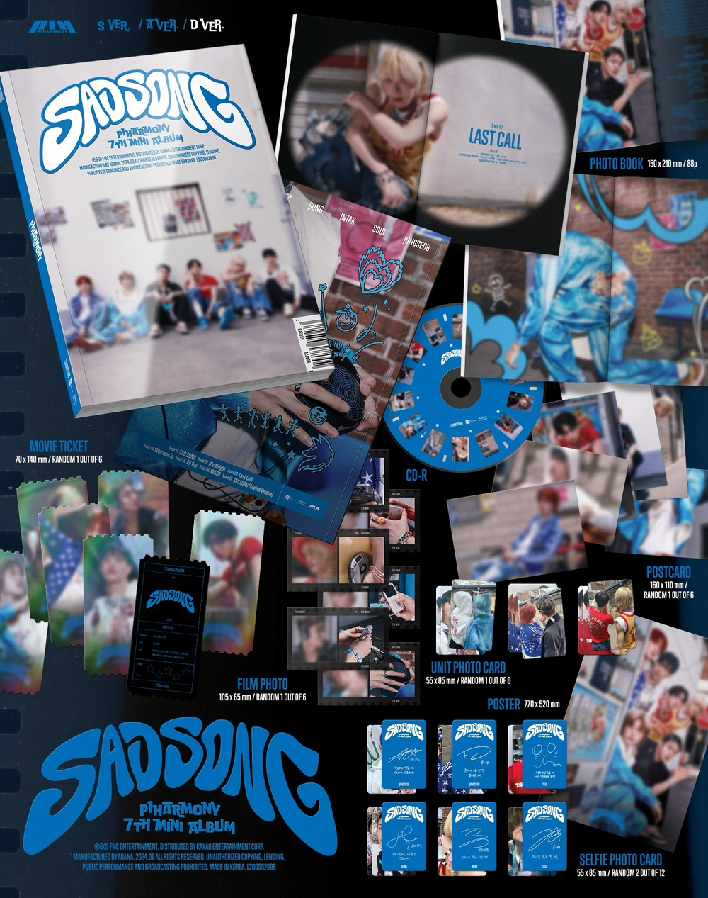 Альбом P1Harmony - SAD SONG