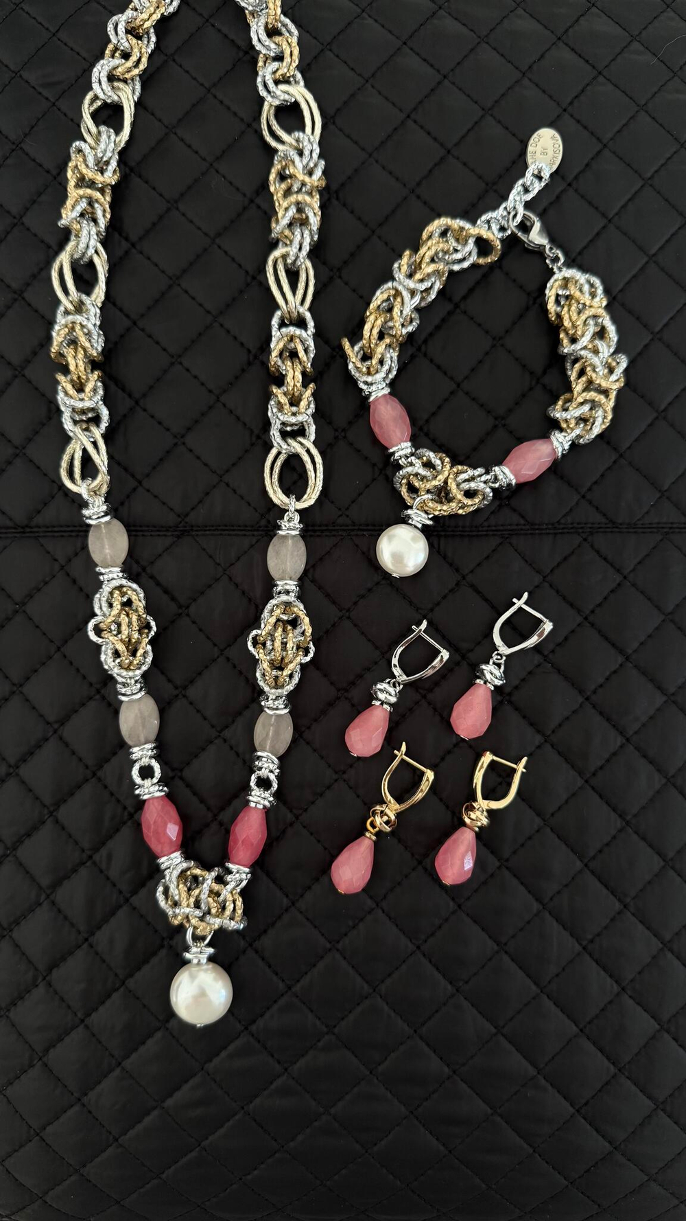 HMG 1019 кварц Серьги капля арт.890, оттенок серебро