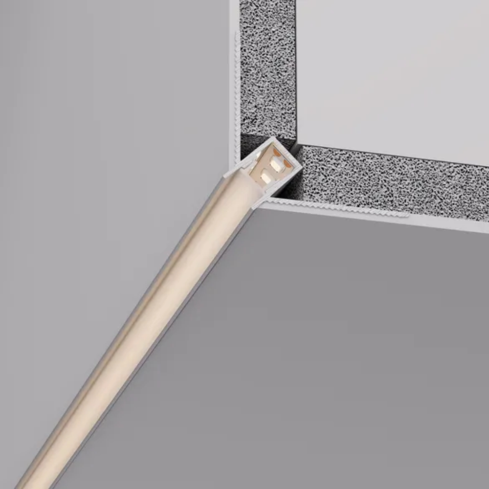 Профиль DECORE-S6-EXT-COMFORT-2000 ANOD внешний (Arlight, Алюминий) 043162