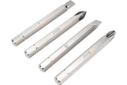 Биты KRAFTOOL 4 шт, 75 мм для ударной отвертки 25552