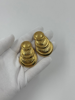 Серьги крупные