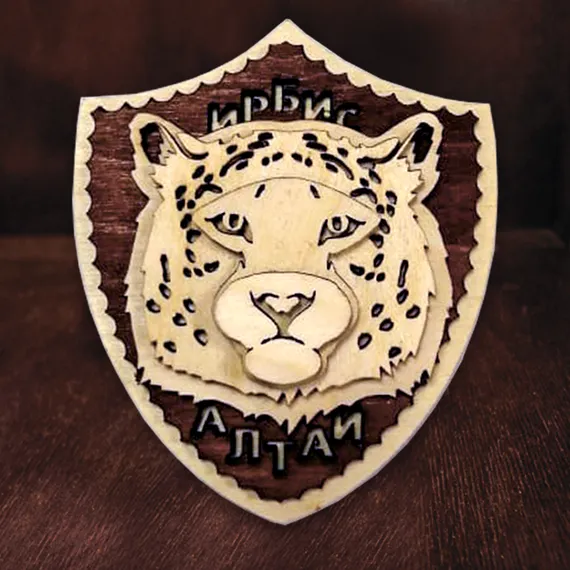 Магнит Ирбис 3D