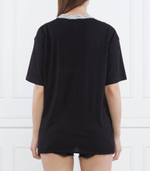 Футболка TJW OVR LOGO TAPING TEE Tommy Jeans - черный(DW0DW15301)