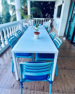 Стол пластиковый обеденный Nardi Cube 140x80, белый