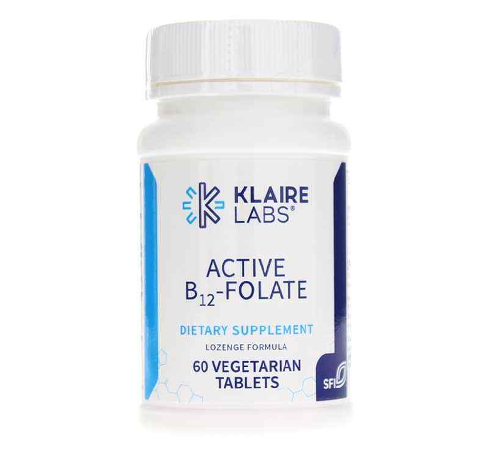 Klaire Labs - Active B12-Folate - 60 tablets