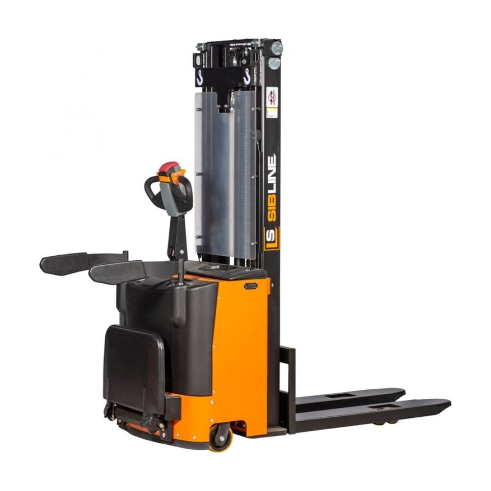 Штабелер электрический самоходный с платформой 1,5 т - 4,5 м Вилы: 1150 , АКБ Свинцово - кислотная, CL1545W SIBLINE