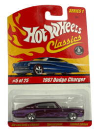 Hot Wheels Classics Series 1: 1967 Dodge Charger (Purple) (#5 of 25) (2005)