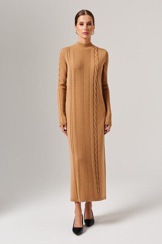 51598 Платье женское (бежевый)