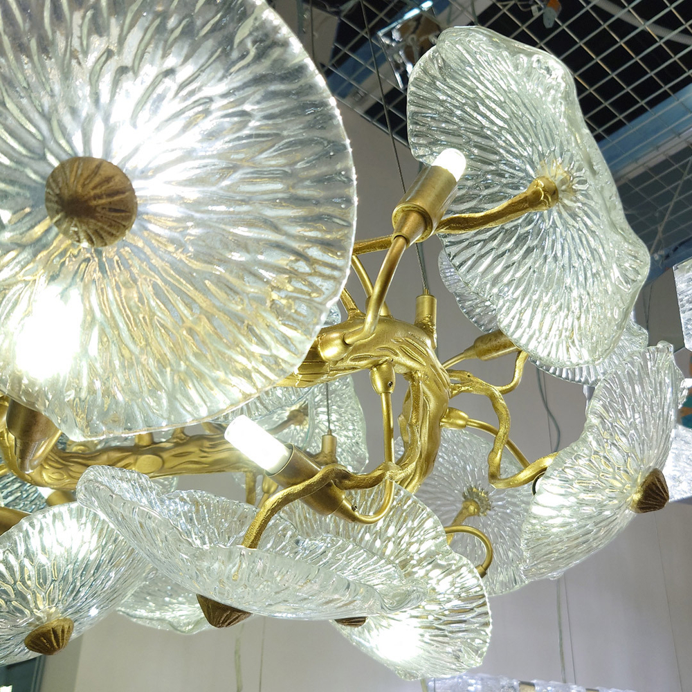 Люстра Cloyd MIMESIS C16 / Ø65 см - латунь (арт.11094)