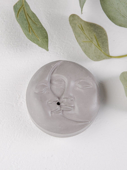 Подставка для благовоний Луна серая