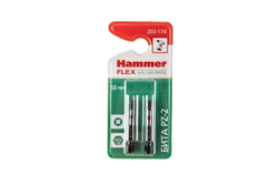 Бита Hammer Flex 203-174  PZ-2 50мм, 2шт.