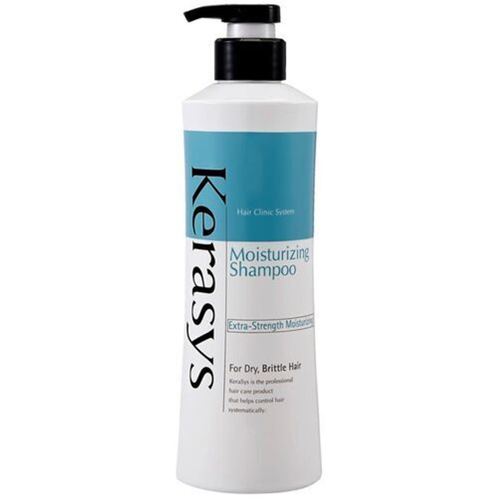 [KeraSys] Extra-strength moisturizing - Шампунь для волос увлажняющий, 600 мл
