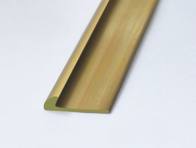 Латунный полированный окантовочный профиль AP