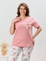 Пижама Узор-2 Виотекс СУХАЯ РОЗА