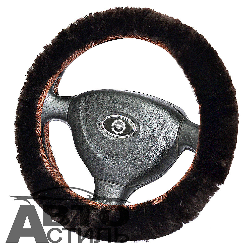 Оплетка на руль круглая Coolpart MAXIMAL Австралия (38*38) - МЕХ - AB-SK шоколад