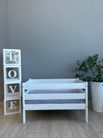 Кровать детская "Маленькая звезда" 95*60 белая