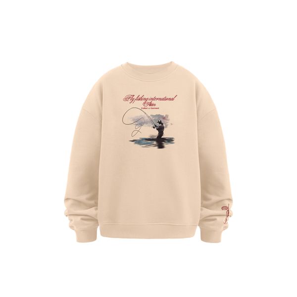 Толстовка Fly Fishing Beige - фото 9