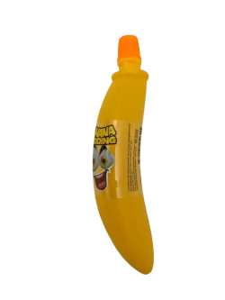 Жидкая конфета со вкусом банана и в форме банана, 24шт