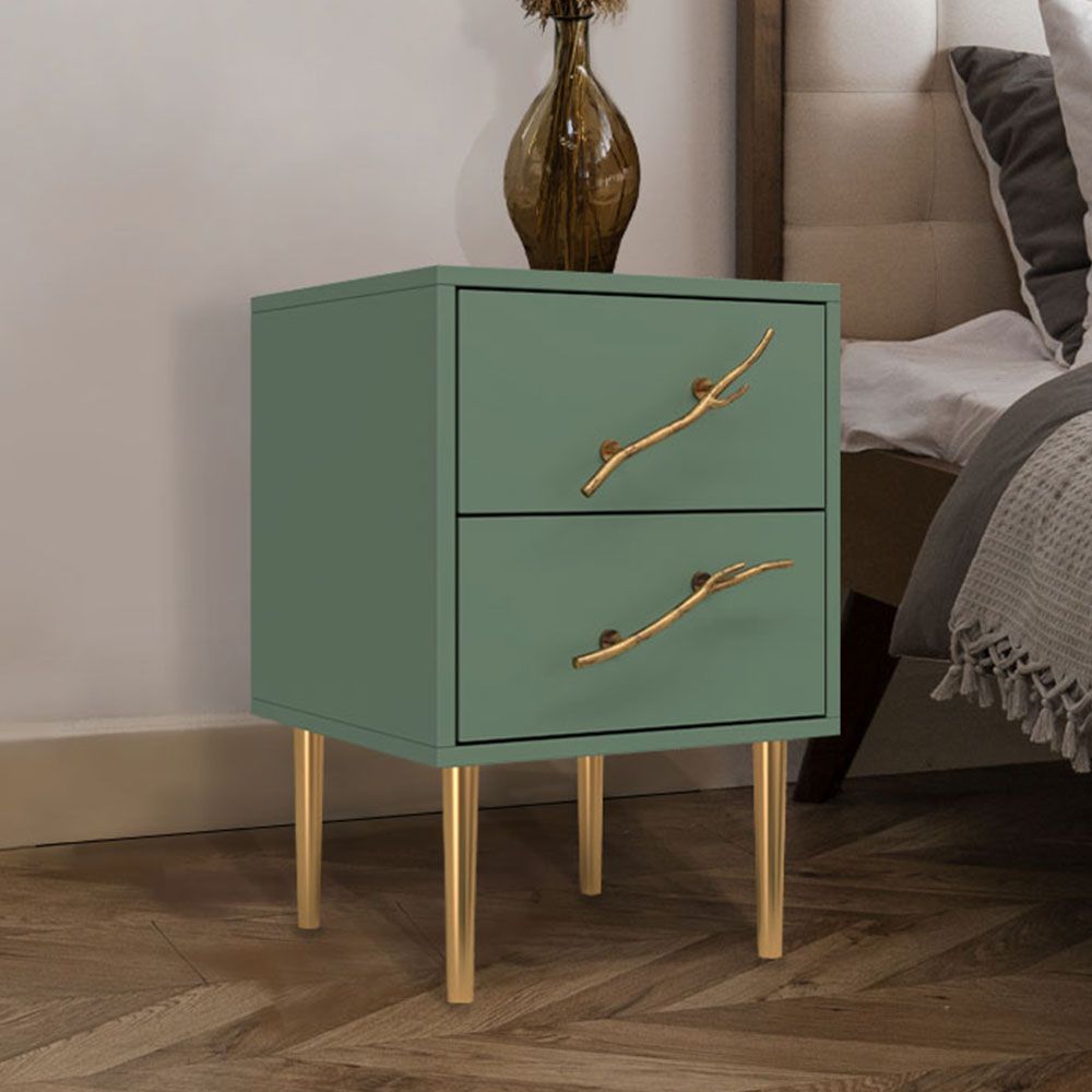 Тумба Арт Колор matte Стайл Голд Зеленый нефрит матовый