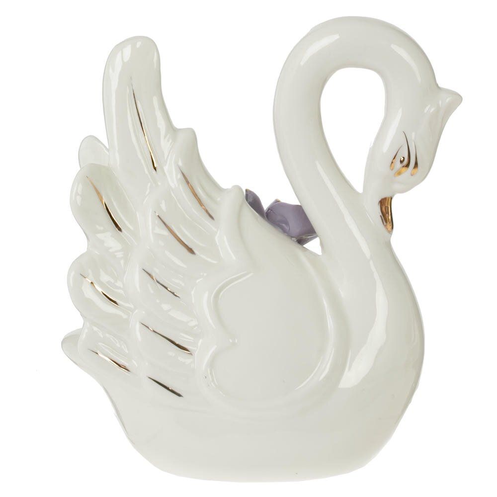 GAEM Набор из 2-х фигурок декоративных "Лебедь", L12 W6 H19 см