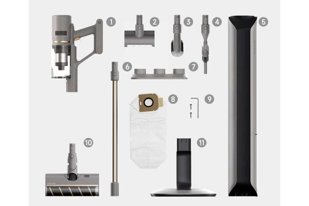 Пылесос беспроводной ручной Dreame Z10 Station