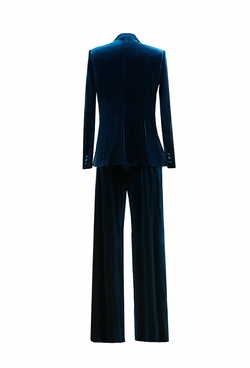 Костюм брючный бархатный 18-01-24 SS