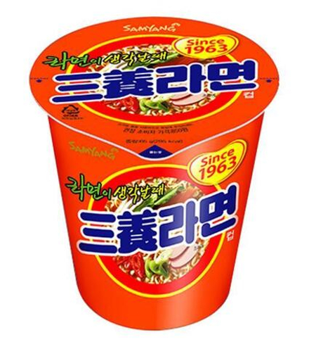 Лапша с острым вкусом Samyang Spicy flavor noodle, 65 гр