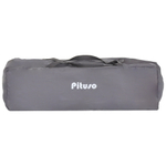 PITUSO Манеж-кровать Florecita Grey/Серый, 1 уровень,2 кольца,2 колеса,лаз на молнии,125X65X78 см