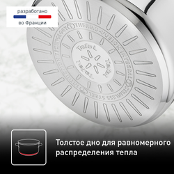 Набор посуды Tefal Intuition 6 предметов 1,3/2,9/5л 16/20/24см B864S674