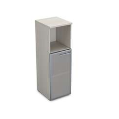 9ППД.017.5 Пенал средний со стеклом и нишей (400*450*1245), правый