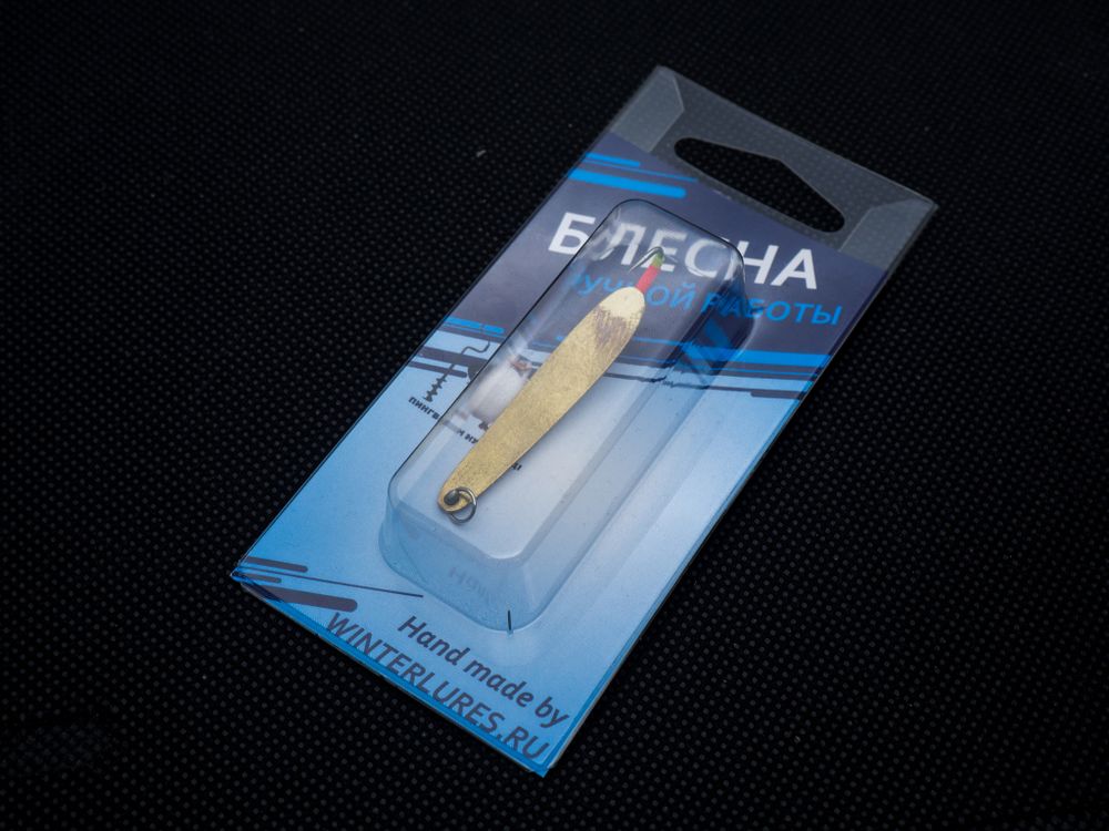 Зимняя блесна Запретка Учинская, 45мм (впайка)