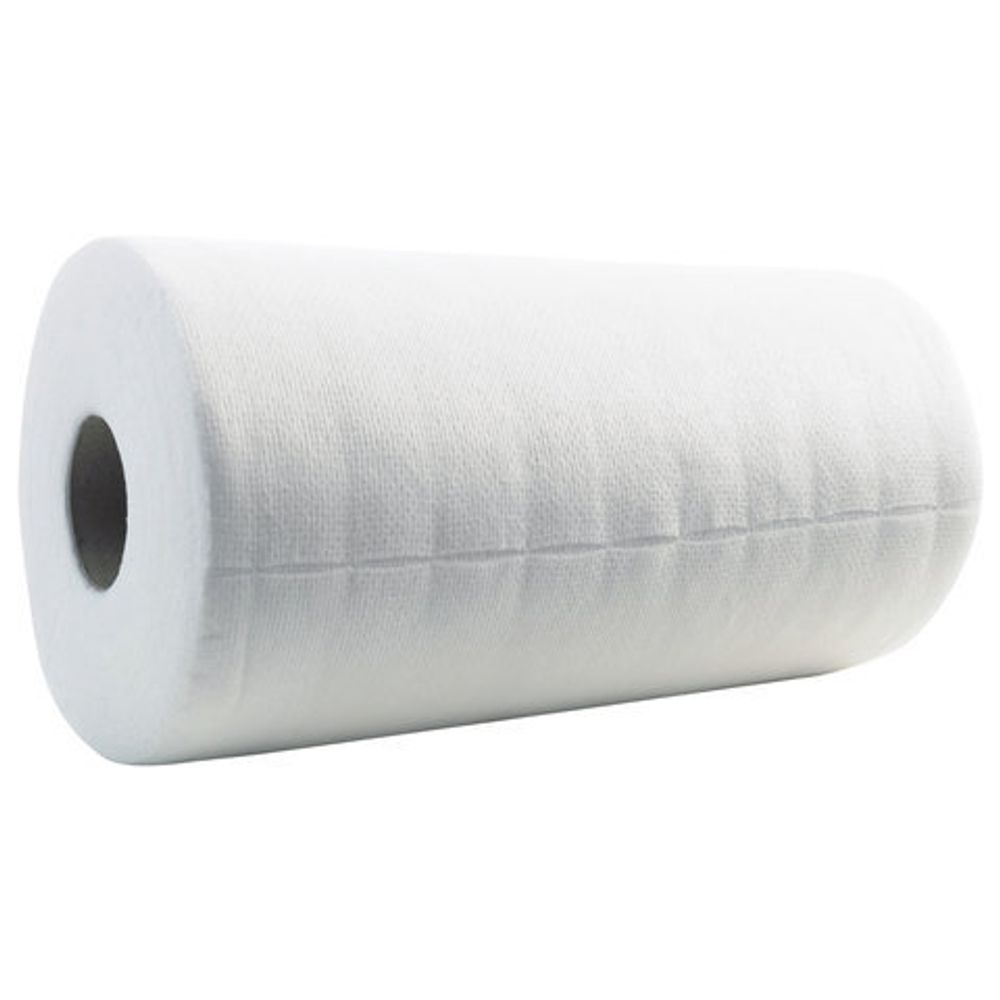 Салфетки универсальные в рулоне 150шт СУПЕР ТРЯПКА, 2ч23см, вискоза, 35г/м2, белые, ЛЮБАША, 605492