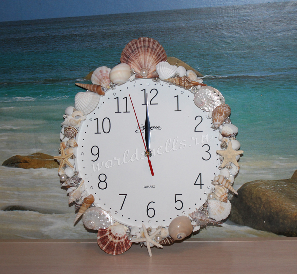 Как сделать часы в морском стиле. Мастер-класс.