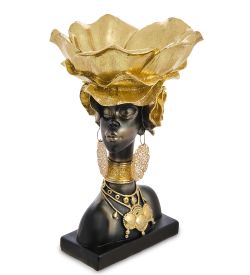 GAEM Art MN-173 Статуэтка-ваза «Африканка»