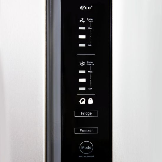 Холодильник Ginzzu NFK-531 Steel