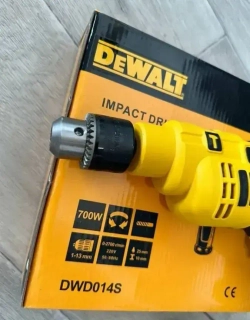 Дрель ударная электрическая / Электродрель Dewalt 710 Вт, 3000 об/мин, 48000 уд/мин, сетевая, Dewalt DWD014S