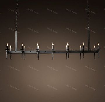 replica  CIRCA 1920 SPANISH TORCH RECTANGULAR Restoration Hardware 68290543