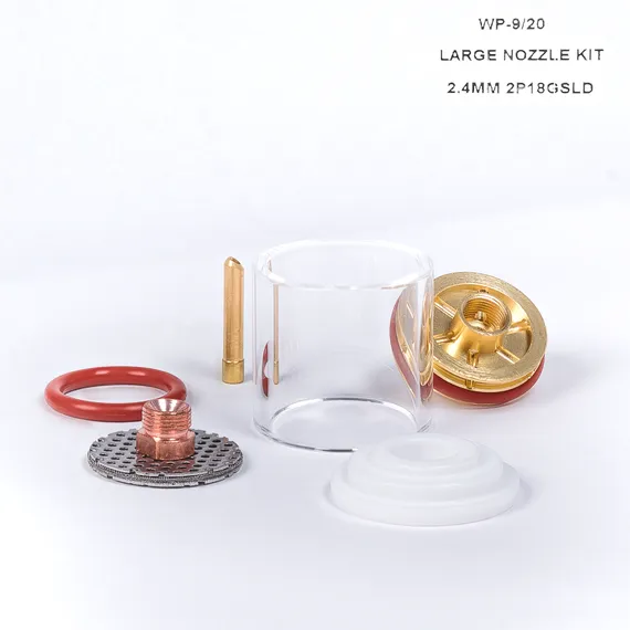 OSA START Custom Set 2 (9/20 TIG L GAS LENS 2.4MM 2P18GSLD2 35*32.5L)