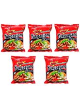 Лапша быстрого приготовления Samyang Yukgaejang 120 г, 5 шт