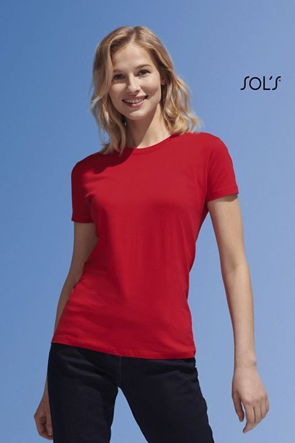 Футболка Imperial женская 100% хлопок Тёмно-серый  L