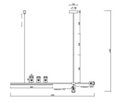 Kink Light 07618-120,36 Люстра Рия латунь L120