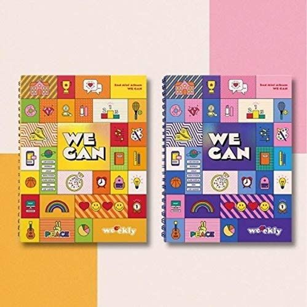 Альбом Weeekly - We Can 2nd Mini Album RANDOM Version