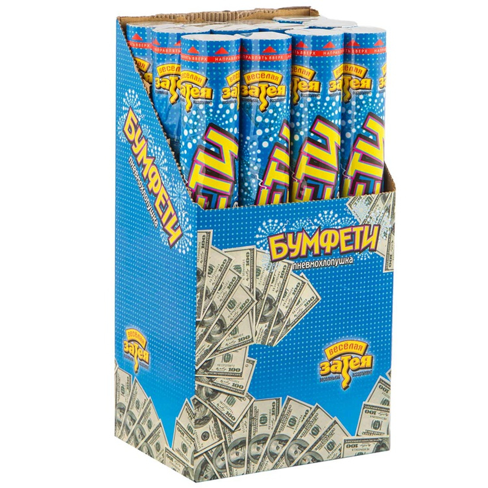 Хлопушка-конфетти «Денежный дождь из доллоров», 40 см
