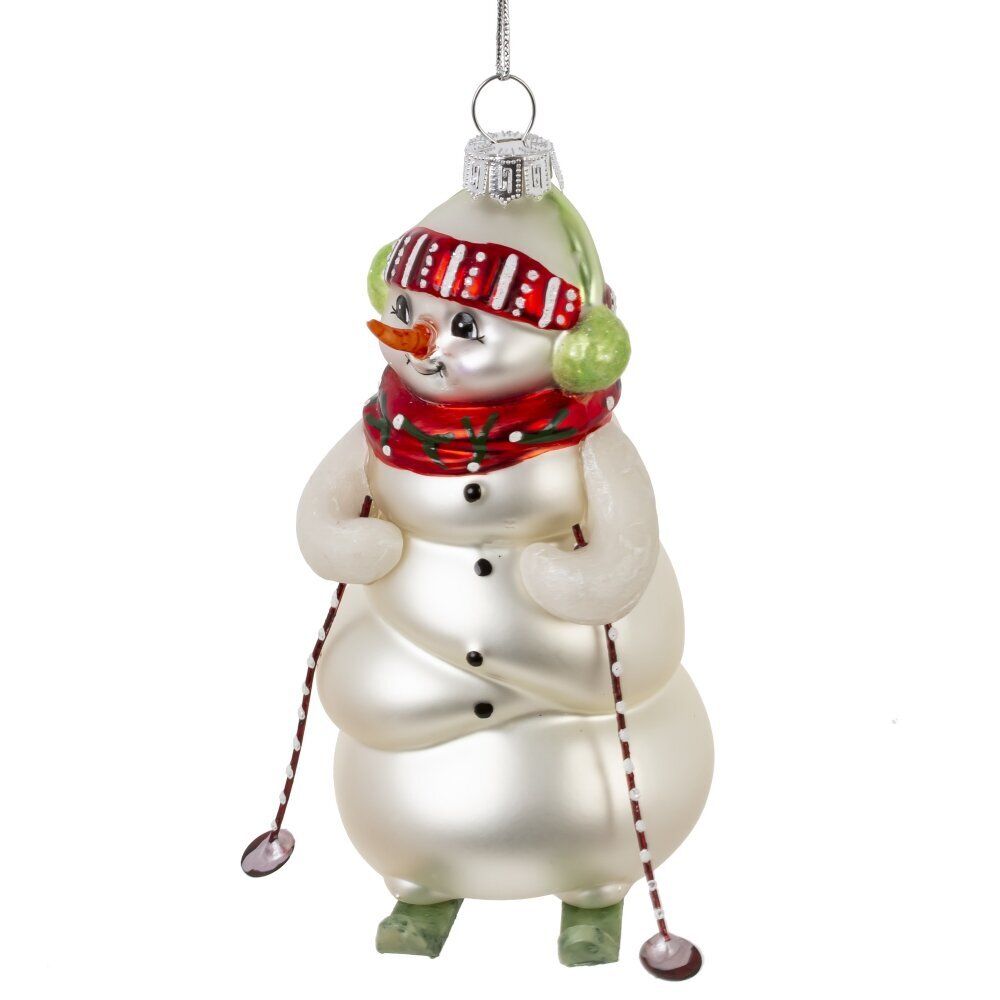 GAEM Украшение новогоднее "Снеговик", L8 W6 H13,5 см