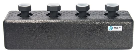 Коллектор Stout 1" на 2 отопительных контура SDG-0016-004002